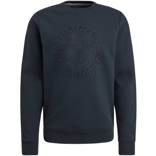 Pme Legend Sweatshirt Mit Waffelstruktur