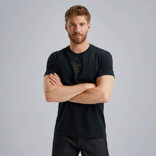 Pme Legend T-Shirt mit Waffelstruktur