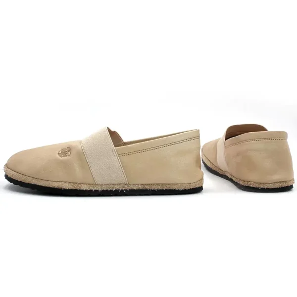 Pololo Barfußschuh Für Große Kinder Und Erwachsene “MN-Apache” Beige