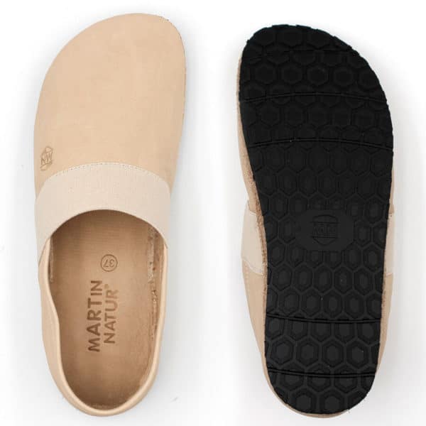 Pololo Barfußschuh Für Große Kinder Und Erwachsene “MN-Apache” Beige