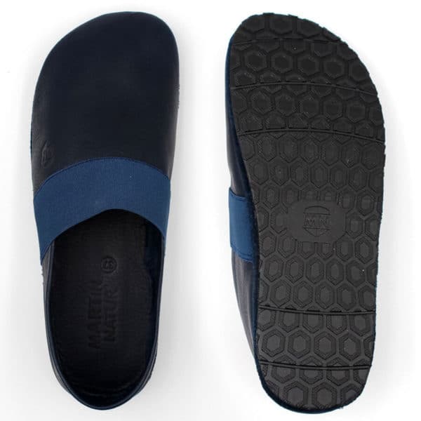 Pololo Barfußschuh Für Große Kinder Und Erwachsene “MN-Apache” Blau