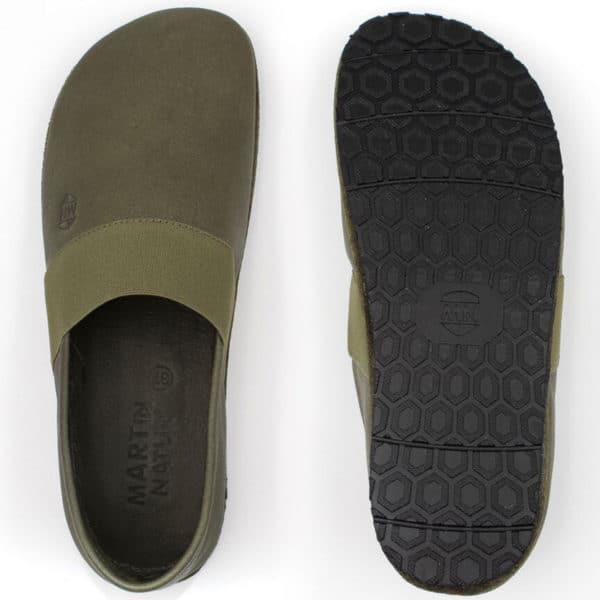 Pololo Barfußschuh Für Große Kinder Und Erwachsene “MN-Apache” Grün