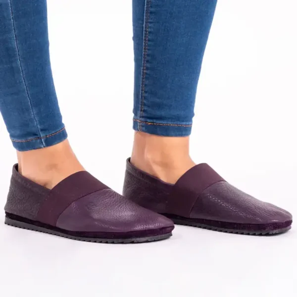 Pololo Barfußschuh Für Große Kinder Und Erwachsene “MN-Apache” Lila