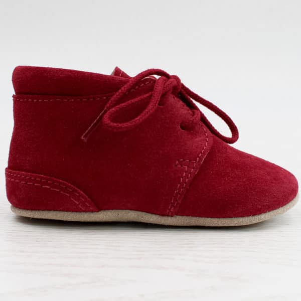 Pololo Für Die Ersten Schritte – “Porto” Der Barfuß Kleinkindschuh Rot