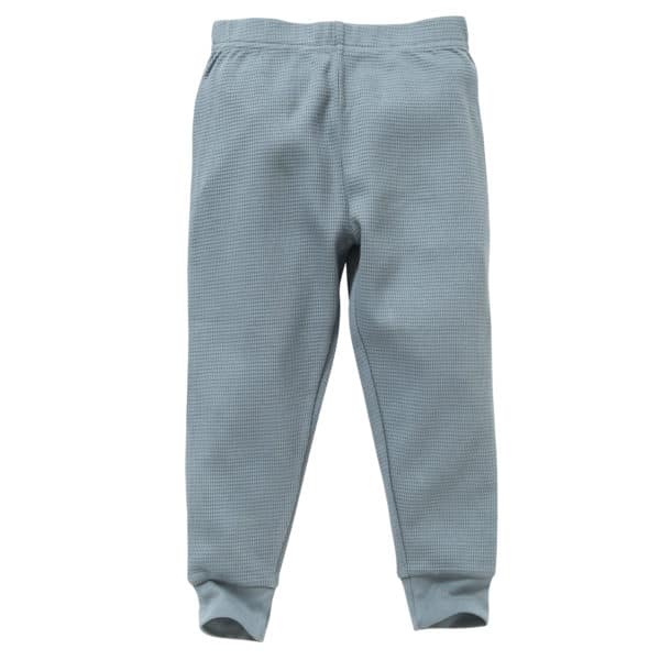 Pololo People Wear Organic Langarm-Pyjama “Pinguin”, Blau/bedruckt, Aus 100% Baumwolle (Bio)