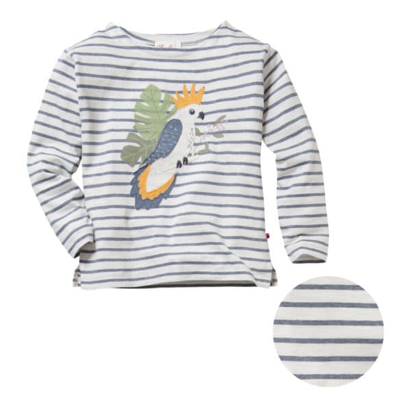 Pololo People Wear Organic Shirt Mit Motiv “Kakadu”, Aus Bio-Baumwolle