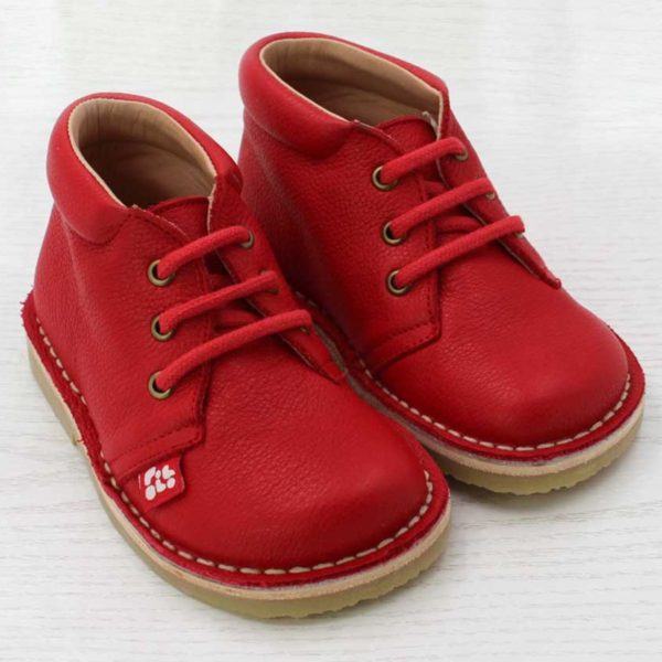 Pololo Aragon Rot breite Füße 24-34