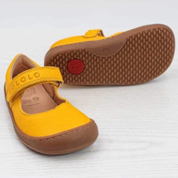 Pololo Barfuß Ballerina Gelb