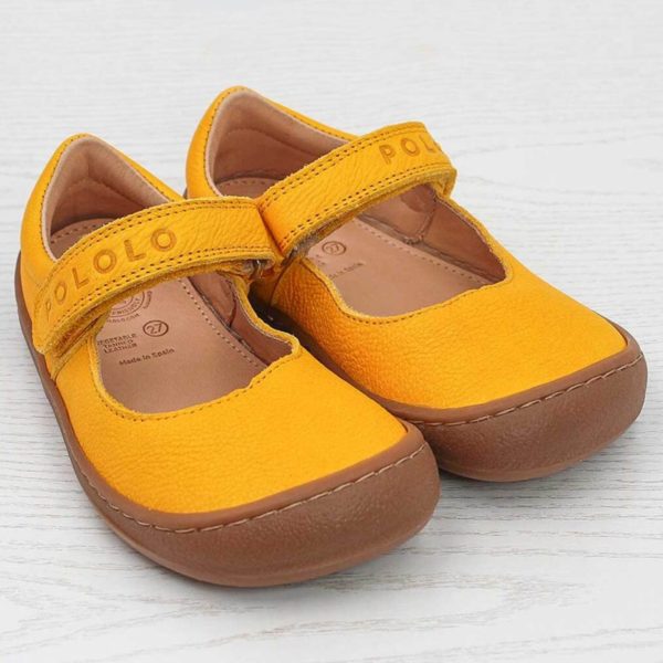 Pololo Barfuß Ballerina Gelb