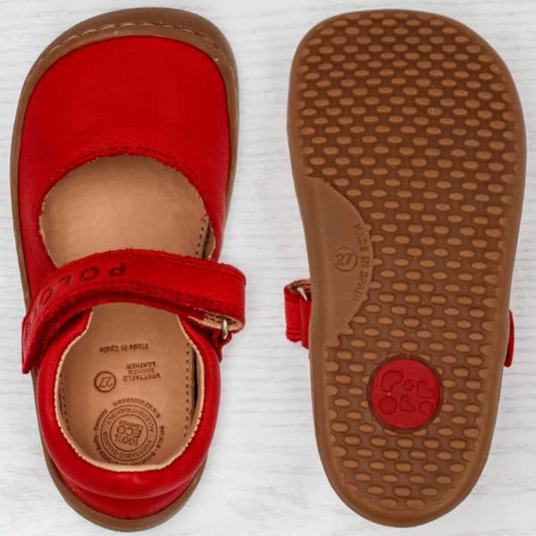 Pololo Barfuß Ballerina Rot
