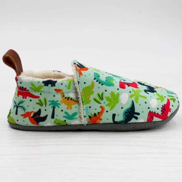 Pololo Barfuß Hausschuh Dinos