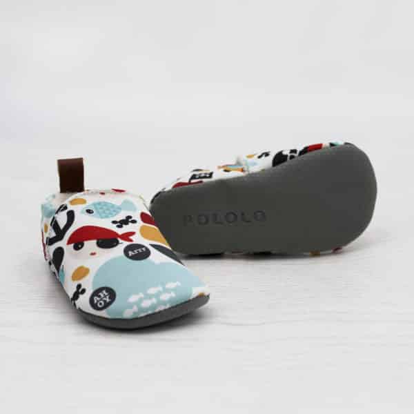 Pololo Barfuß Hausschuh Pirat