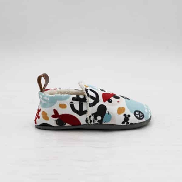 Pololo Barfuß Hausschuh Pirat