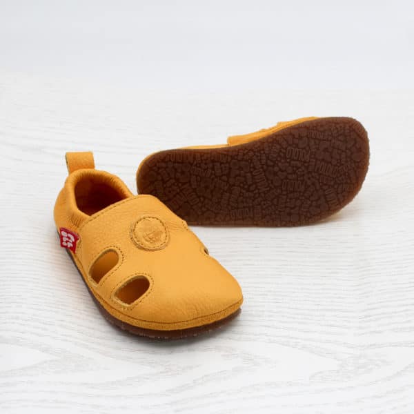 Pololo Barfuß Sandale “Sommer” Gelb