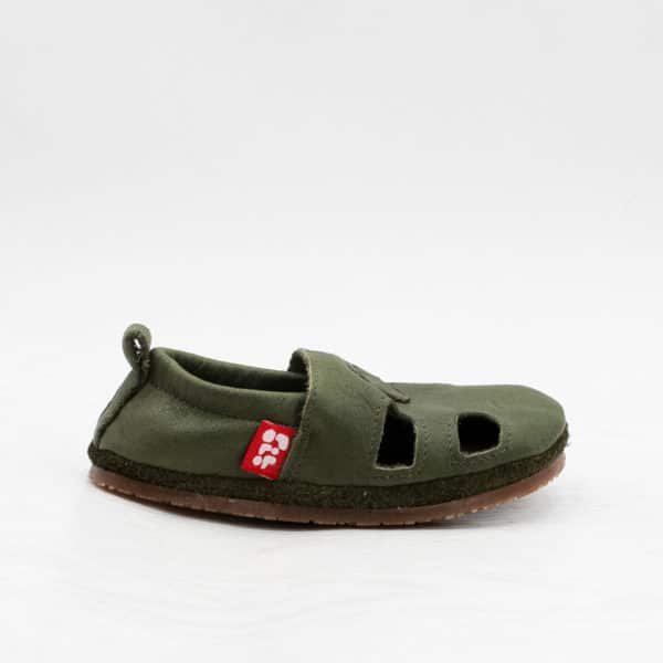 Pololo Barfuß Sandale “Sommer” Grün