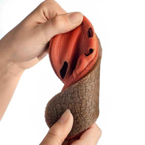 Pololo Barfuß Sandale “Sommer” Orange