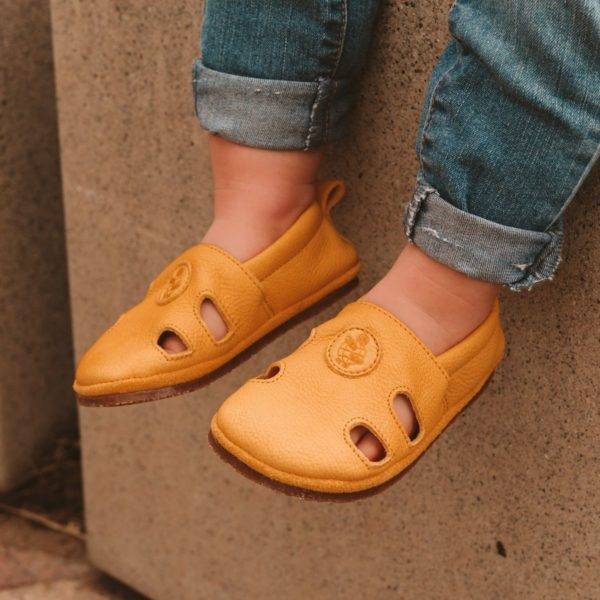 Pololo Barfuß Sandale “Sommer” Orange