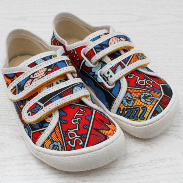 Pololo Barfuß-Sneaker Seaqual Comic