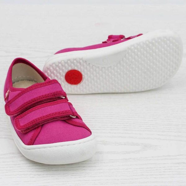 Pololo Baumwolle Barfuß-Sneaker Pink