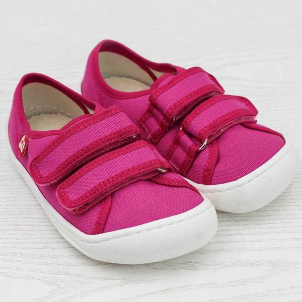 Pololo Baumwolle Barfuß-Sneaker Pink
