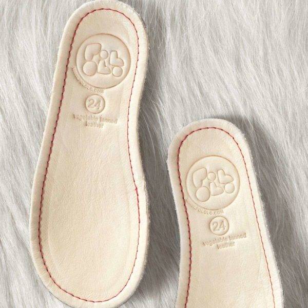 Pololo Einlegesohlen Leder 20-34