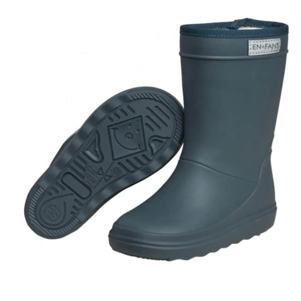 Pololo Gummistiefel EnFant Gefüttert Blau 20-30