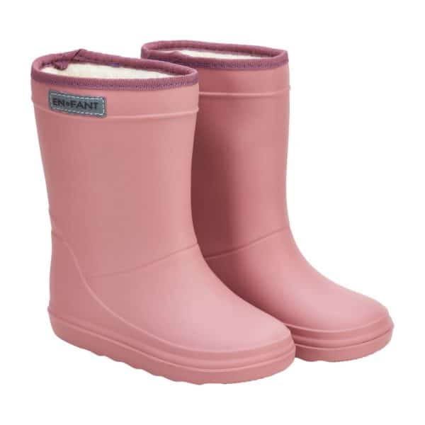 Pololo Gummistiefel EnFant gefüttert Rosé 20-30