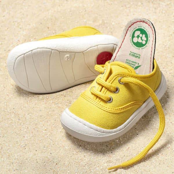 Pololo “Pepe” Baumwoll-Sneaker Gelb