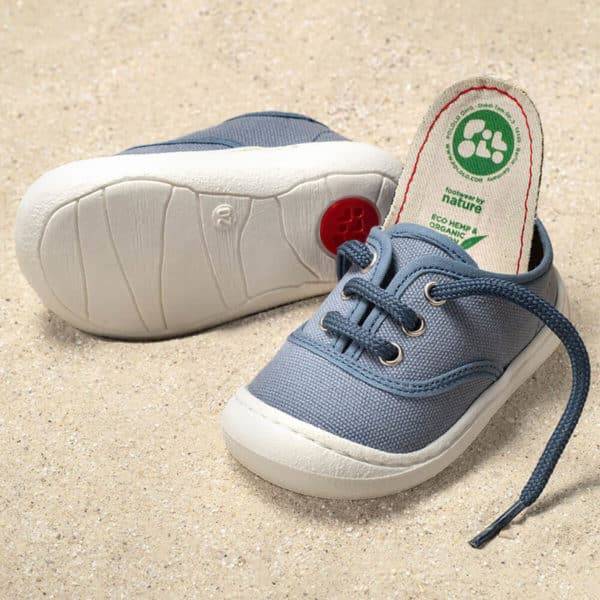 Pololo “Pepe” Baumwoll-Sneaker Grau