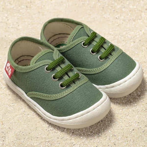 Pololo “Pepe” Baumwoll-Sneaker grün