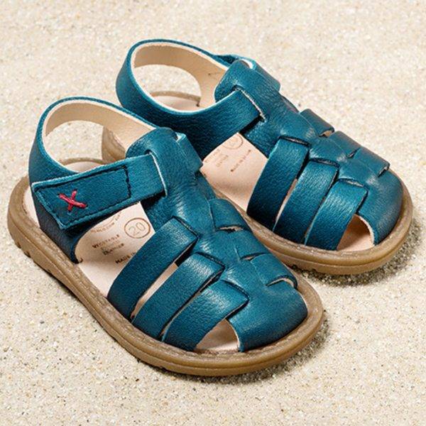 Pololo Sandale Fiesta Grün – Restpaare in Größe 20