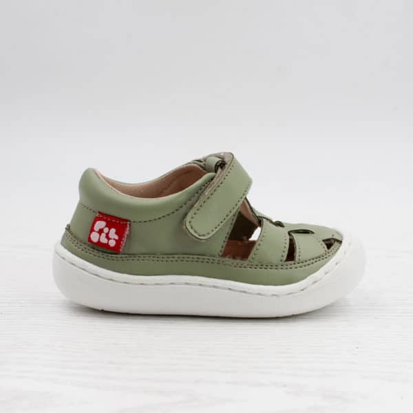 Pololo Sandale Verano Hellgrün Vegan