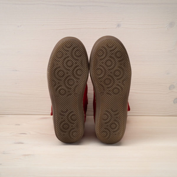 Pololo Sierra Wollfutter Rot