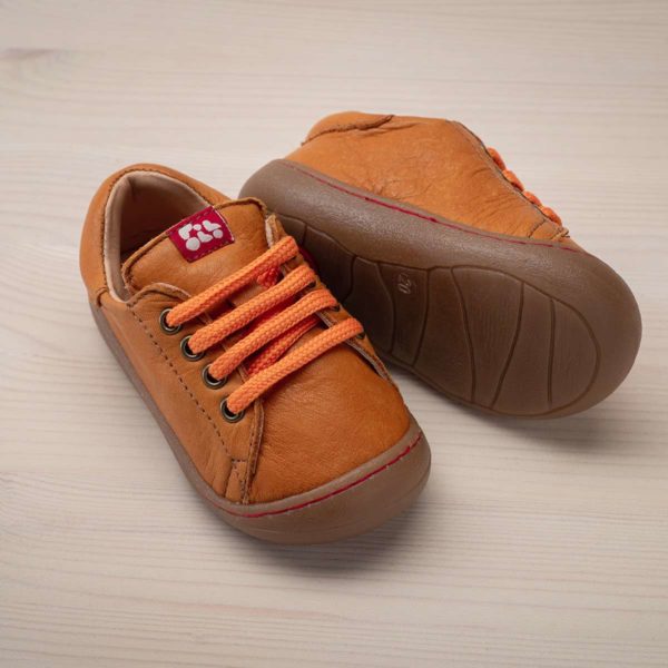 Pololo Sneaker Mini Leder Hellbraun