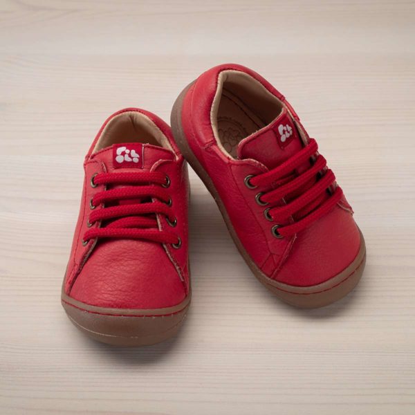 Pololo Sneaker Mini Leder Rot
