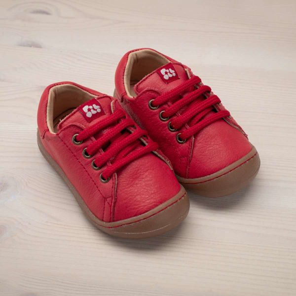 Pololo Sneaker Mini Leder Rot