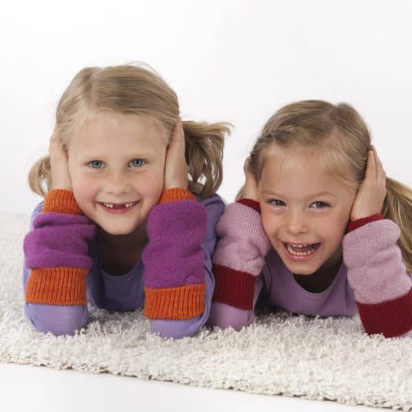 Pololo Stulpen Pink/Orange Einheitsgröße