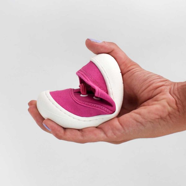 Pololo T-Bar Baumwollsandale “Arena” Pink