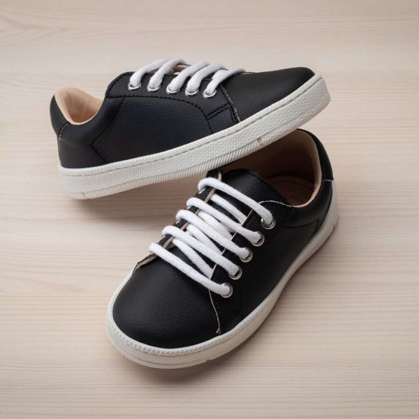 Pololo Veganer Kaktus Sneaker Schwarz Maxi 24-34