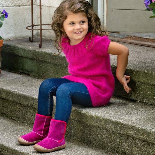 Pololo Winterstiefel “Toledo” 20-27 In Pink
