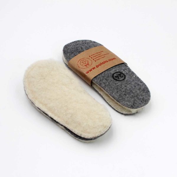 Pololo Wolleinlegsohlen Barfußschuhe