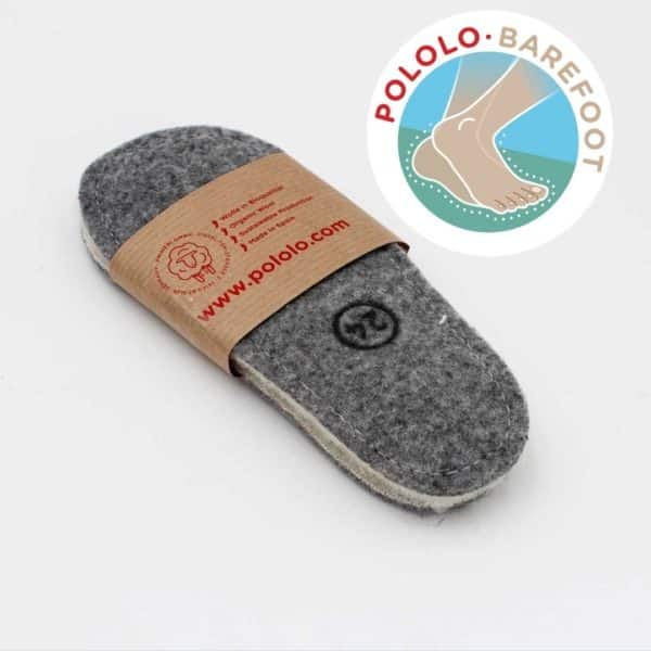 Pololo Wolleinlegsohlen Barfußschuhe