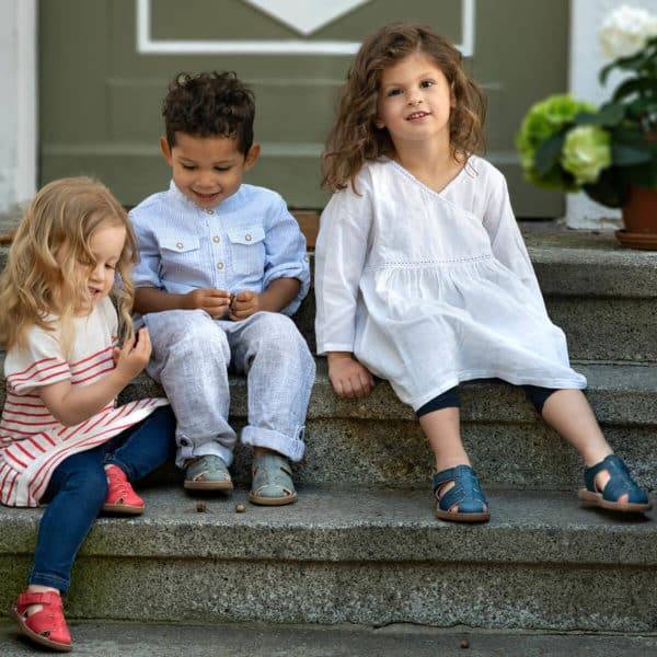 Pololo Sandale Fiesta Rot – Restpaare In Größe 20 & 21