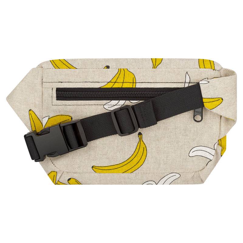 PP Berlin Bauchtasche Eckig, Canvas Stoff Mit Motiv, Damen Herren Unisex