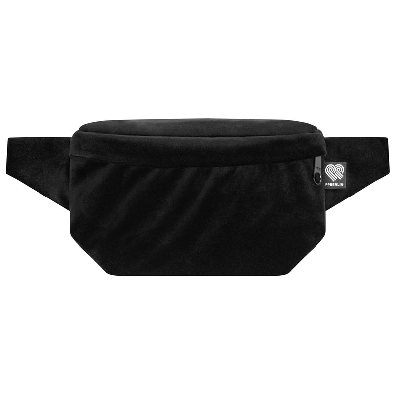 PP Berlin Bauchtasche Eckig Klein, Samt, Damen Herren Unisex