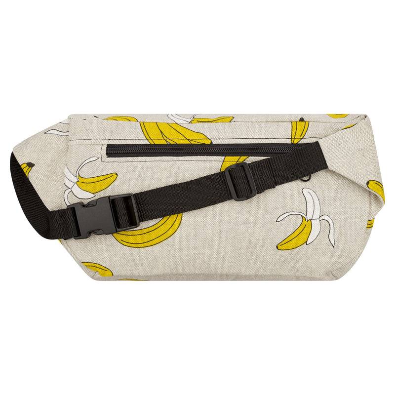 PP Berlin Bauchtasche Groß, Canvas Stoff Mit Motiv, Damen Herren Unisex