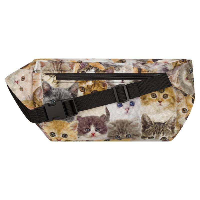 PP Berlin Bauchtasche Groß, Canvas Stoff Mit Motiv, Damen Herren Unisex