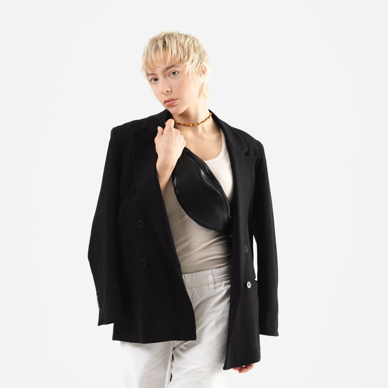 PP Berlin Bauchtasche Schmal, Kunstleder, Damen Herren Unisex