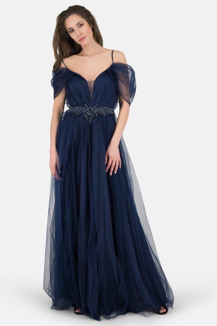 Prestije Ballkleid mit Steinbund