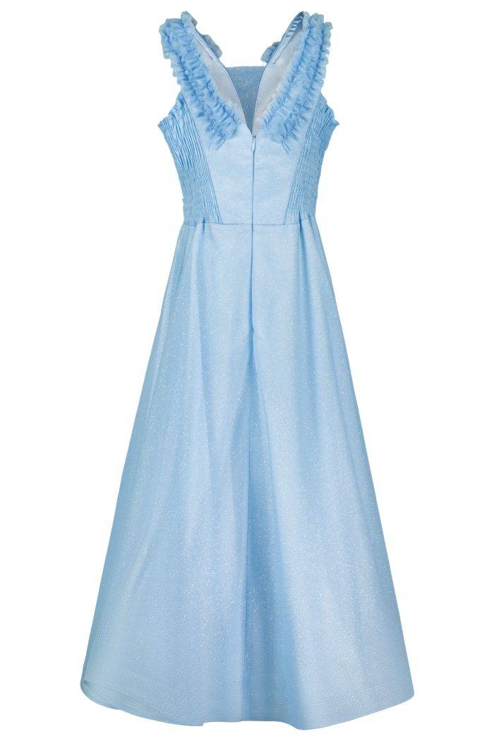 Prestije Kinderkleid Aus Glitzertüll Mit Trägern